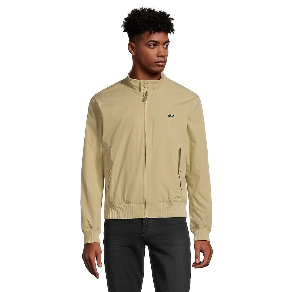 under afbrudt Logisk Lacoste Men's Lacoste Water-Repellent Light Twill Jacket | Upper Canada Mall