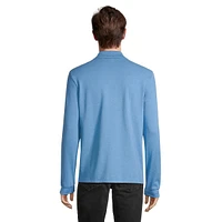 Long-Sleeve Polo Shirt