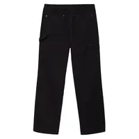 Straight-Fit Cotton Twill Cargo Pants