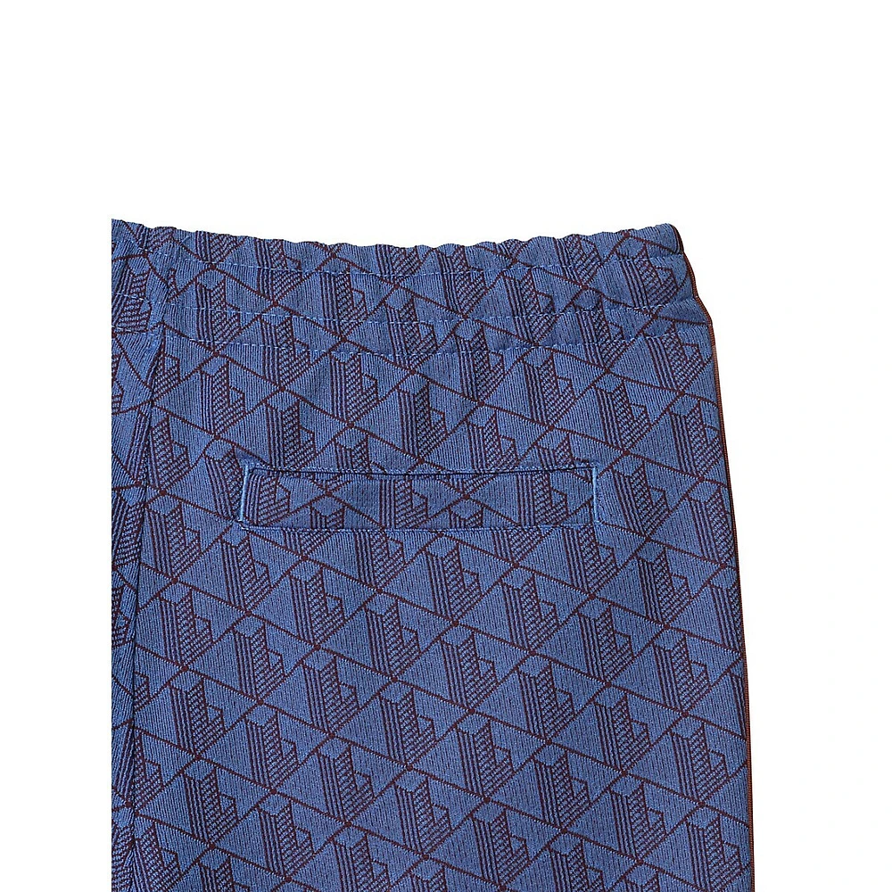 Paris Monogram Jacquard Track Pants