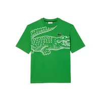 Loose-Fit Crocodile-Print T-Shirt