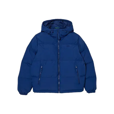 Crocodile Back Down Puffer Coat