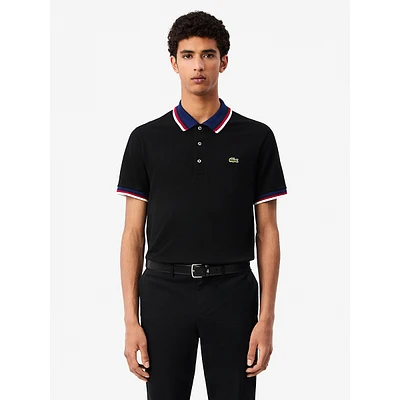 Piqué Stretch Ringer Polo Shirt