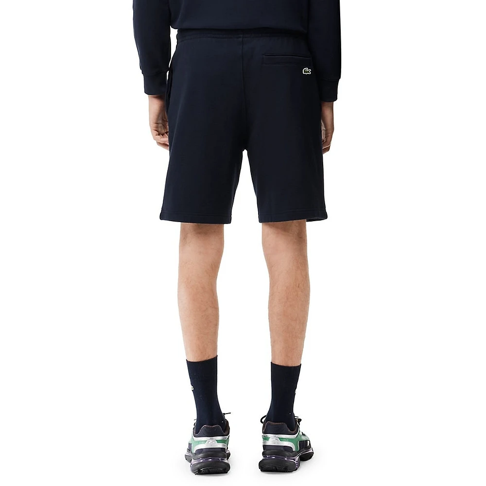 Logo Fleece Athletic Shorts