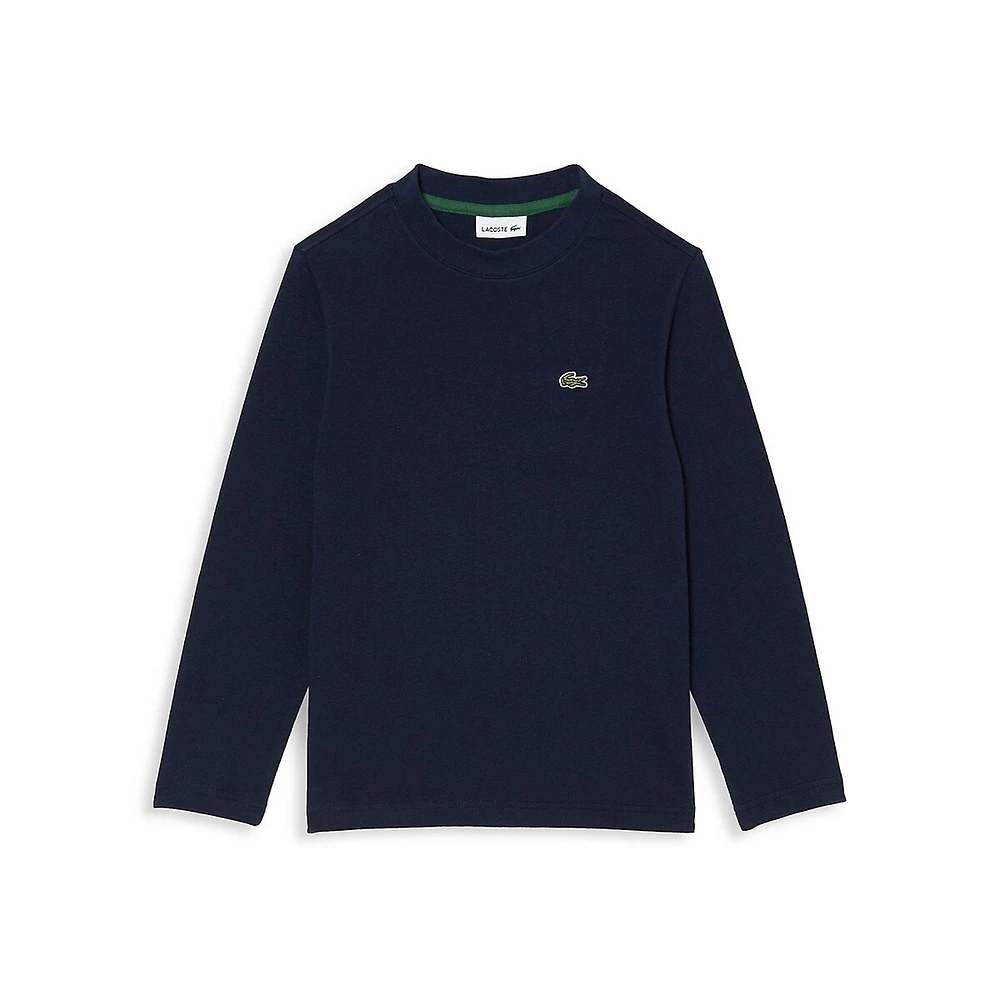 Boy's Long-Sleeve Organic Cotton Top