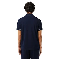 The Smart Paris Stretch-Organic Cotton Polo Shirt