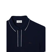 The Smart Paris Stretch-Organic Cotton Polo Shirt