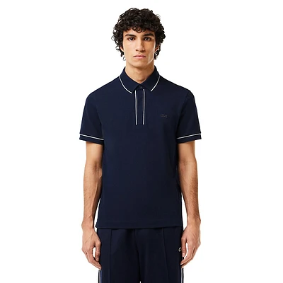 The Smart Paris Stretch-Organic Cotton Polo Shirt