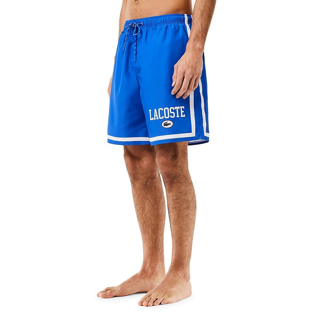 Logo-Lettered Swim Shorts