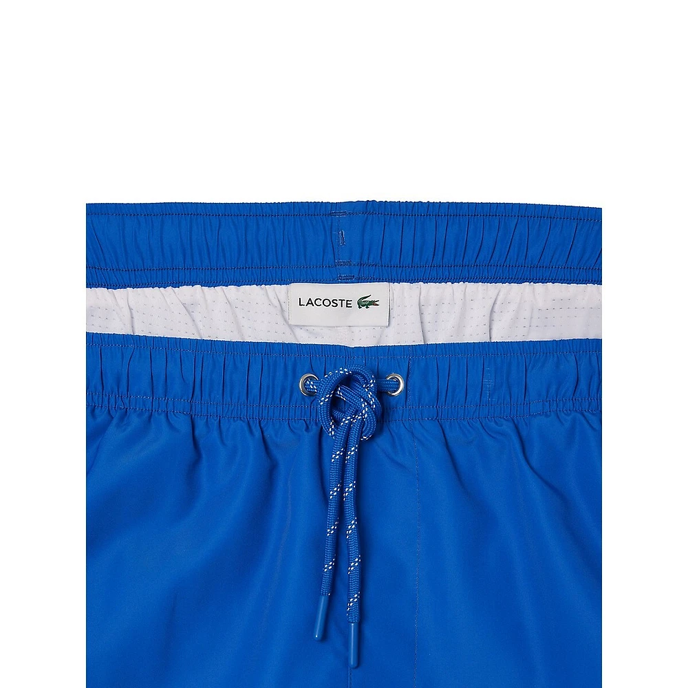 Logo-Lettered Swim Shorts