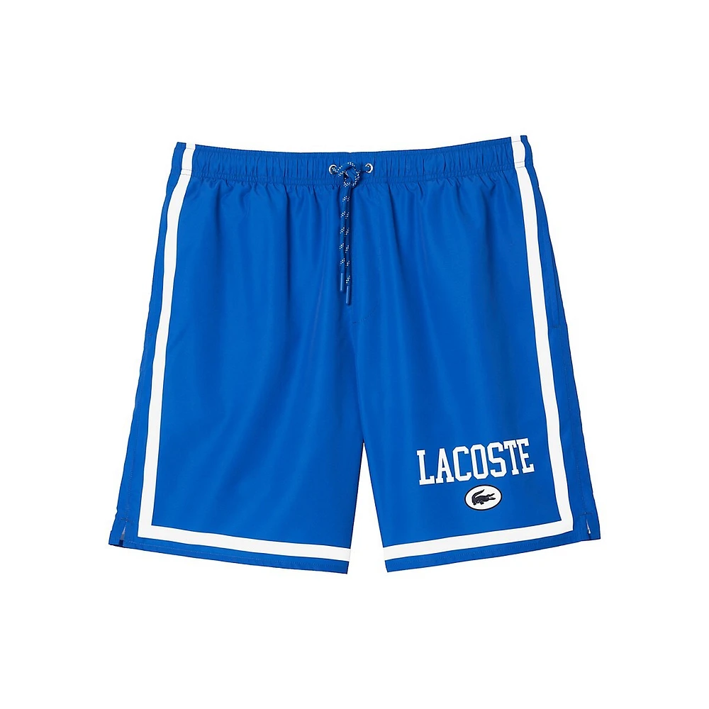 Logo-Lettered Swim Shorts