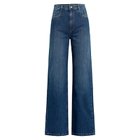 The Jordie Super High-Rise Wide-Leg Jeans