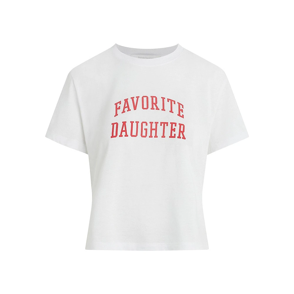 The Favorite Daughter Cropped T-Shirt