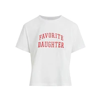 The Favorite Daughter Cropped T-Shirt