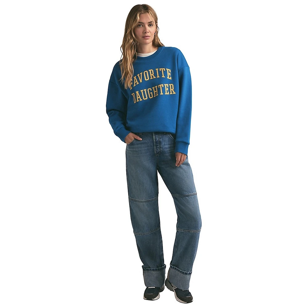 Le sweat-shirt collégial