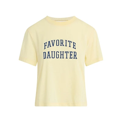 The Favorite Daughter Cropped T-Shirt