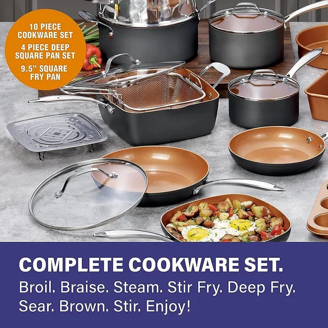 Viking Professional 5-Ply 10 Piece Cookware Set -Stainless
