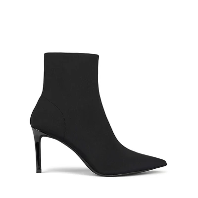 Nixie Point-Toe Stiletto Ankle Boots