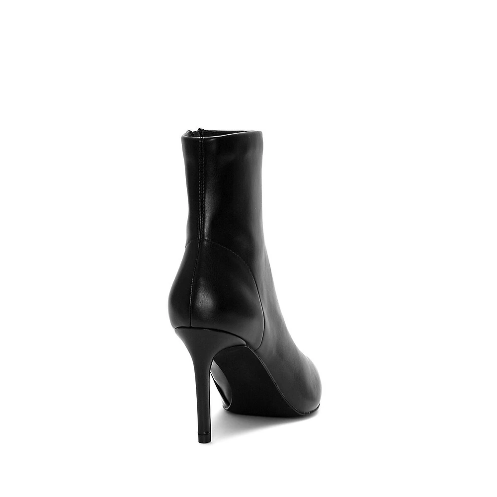 Nixie Point-Toe Stiletto Ankle Boots