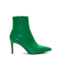 Nixie Point-Toe Stiletto Ankle Boots