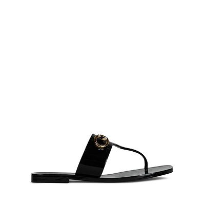 A Lil Bit Jelly Thong Sandal Flats