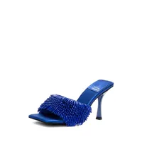 Beaded Me Pencil-Heel Sandals