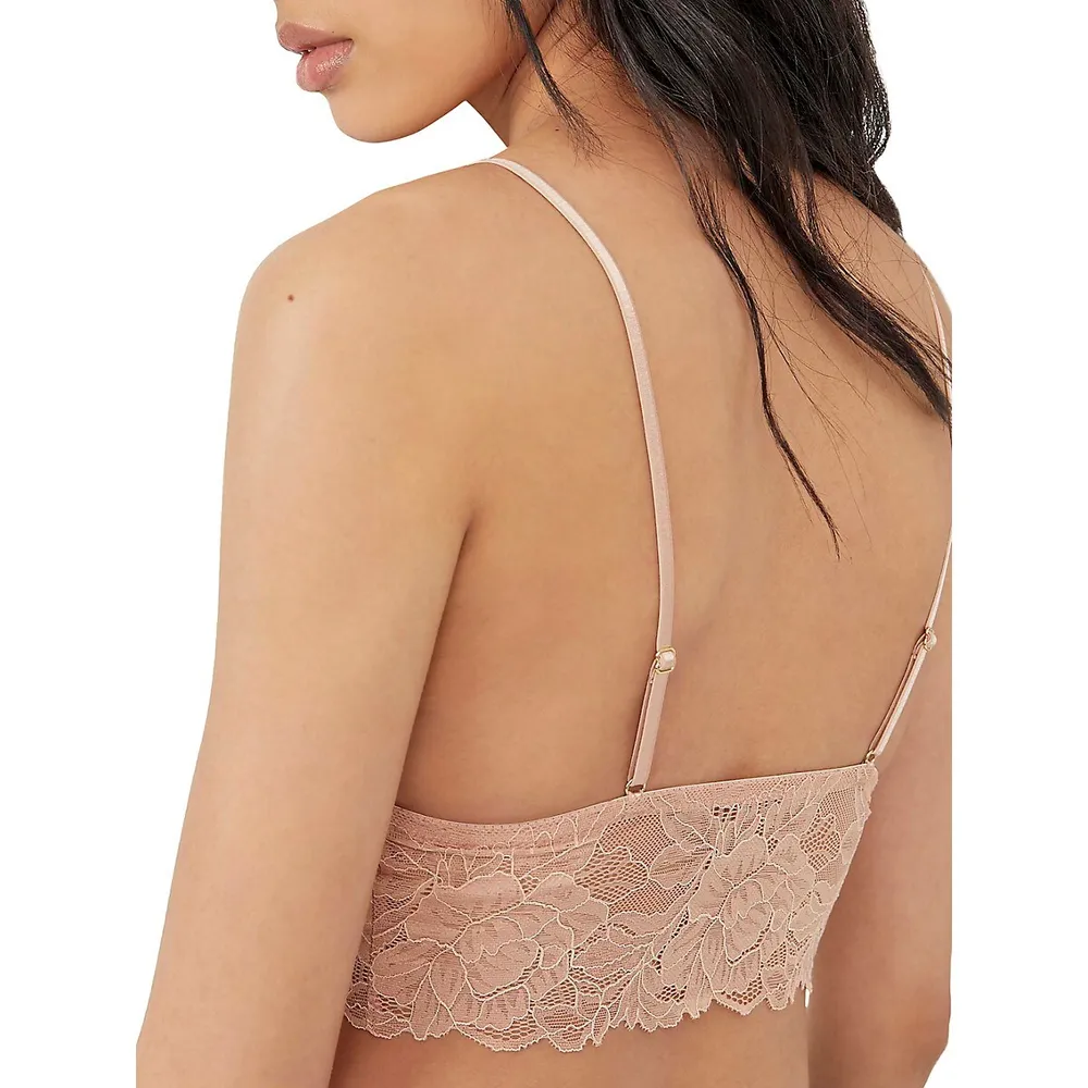 Everyday Lace Longline Bralette