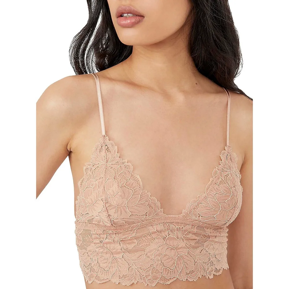 Everyday Lace Longline Bralette