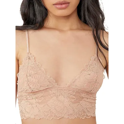 Everyday Lace Longline Bralette