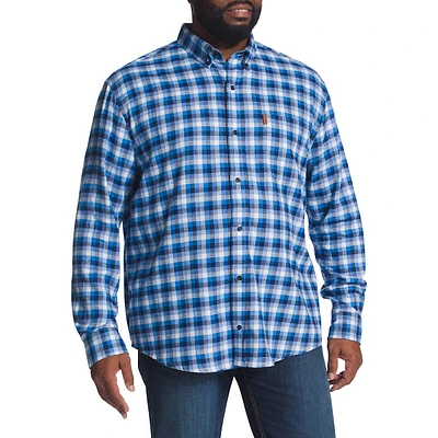 Multi-Check Flannel Shirt