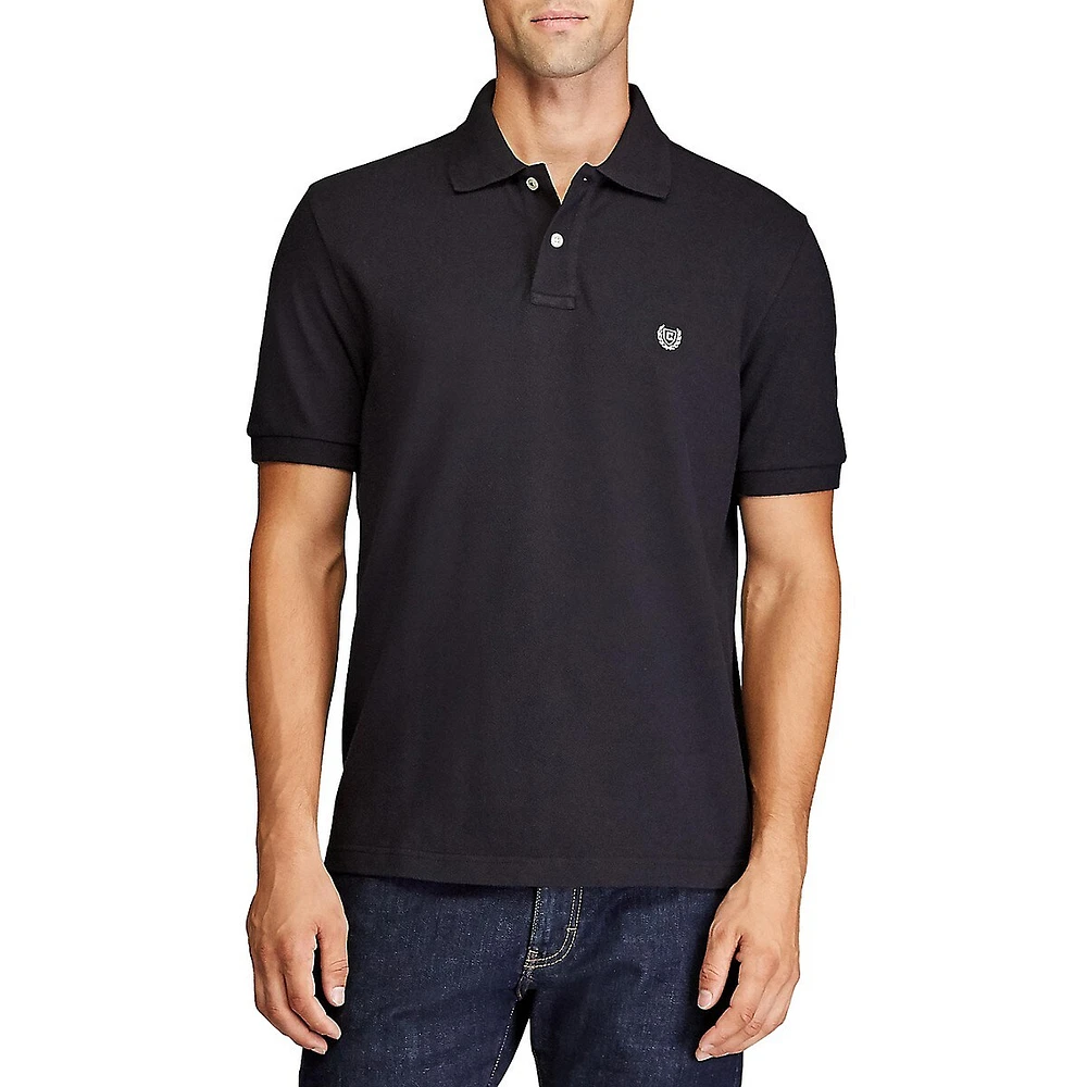 Piqué Cotton Polo Shirt