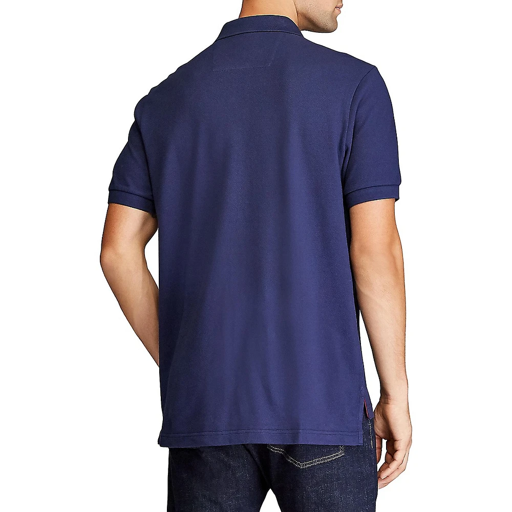 Piqué Cotton Polo Shirt