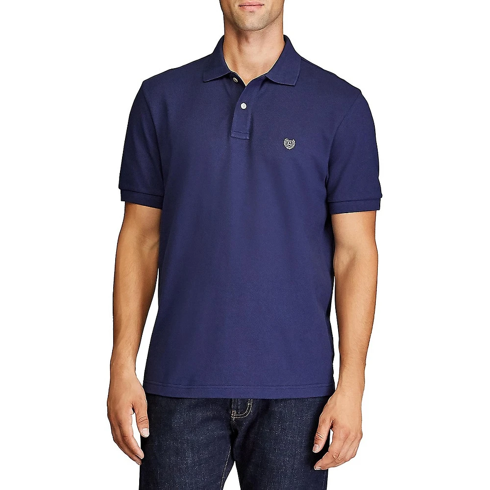 Piqué Cotton Polo Shirt