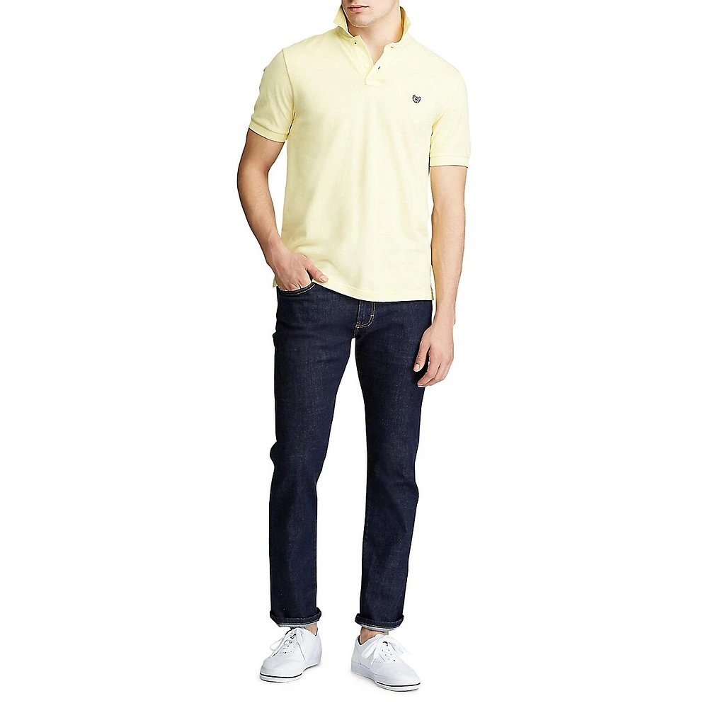 Piqué Cotton Polo Shirt