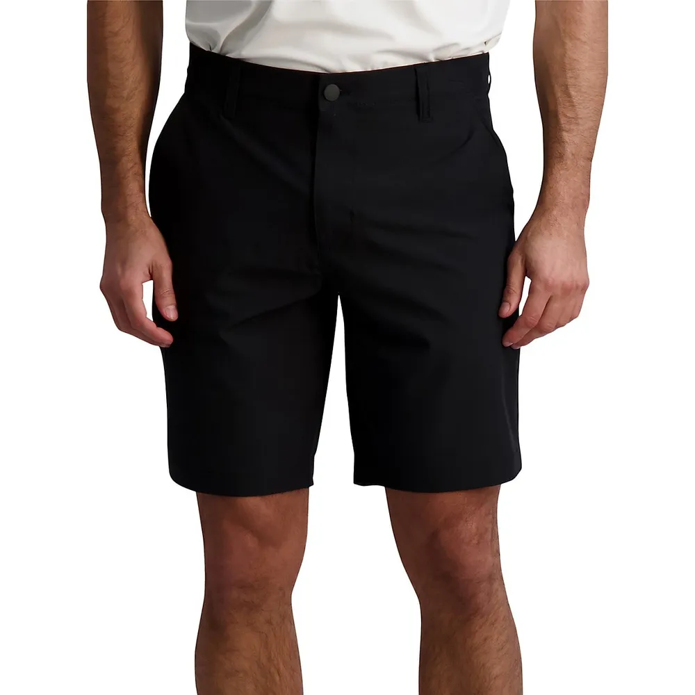 9-Inch Performance Flat-Front Golf Shorts