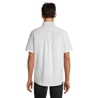 Short-Sleeve Easy-Care Woven Shirt