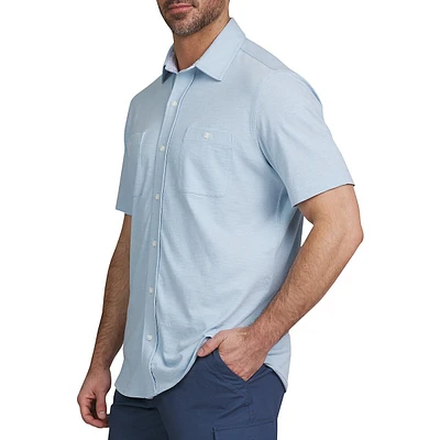 Slubbed Short-Sleeve Shirt