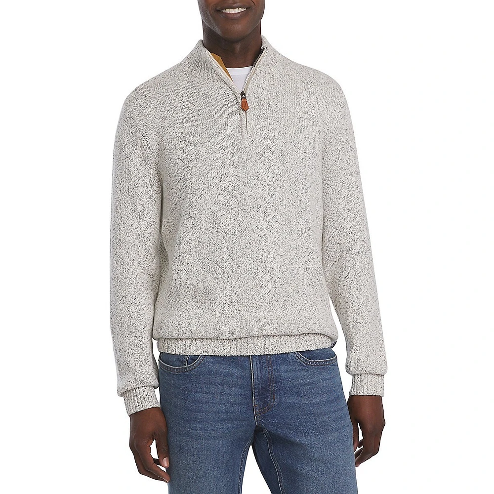 Twist Quarter-Zip Pullover