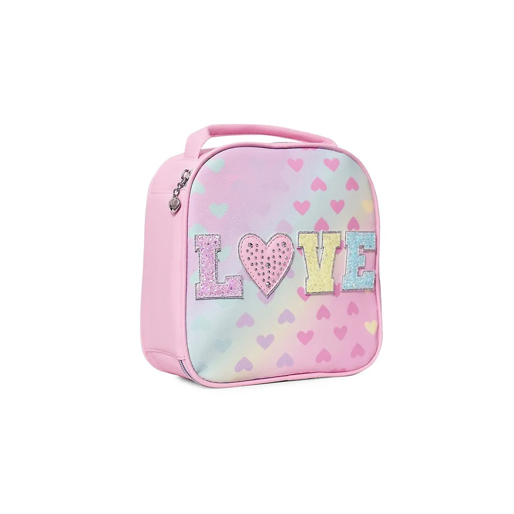 Kid's Love Ombre Hearts Lunch Bag