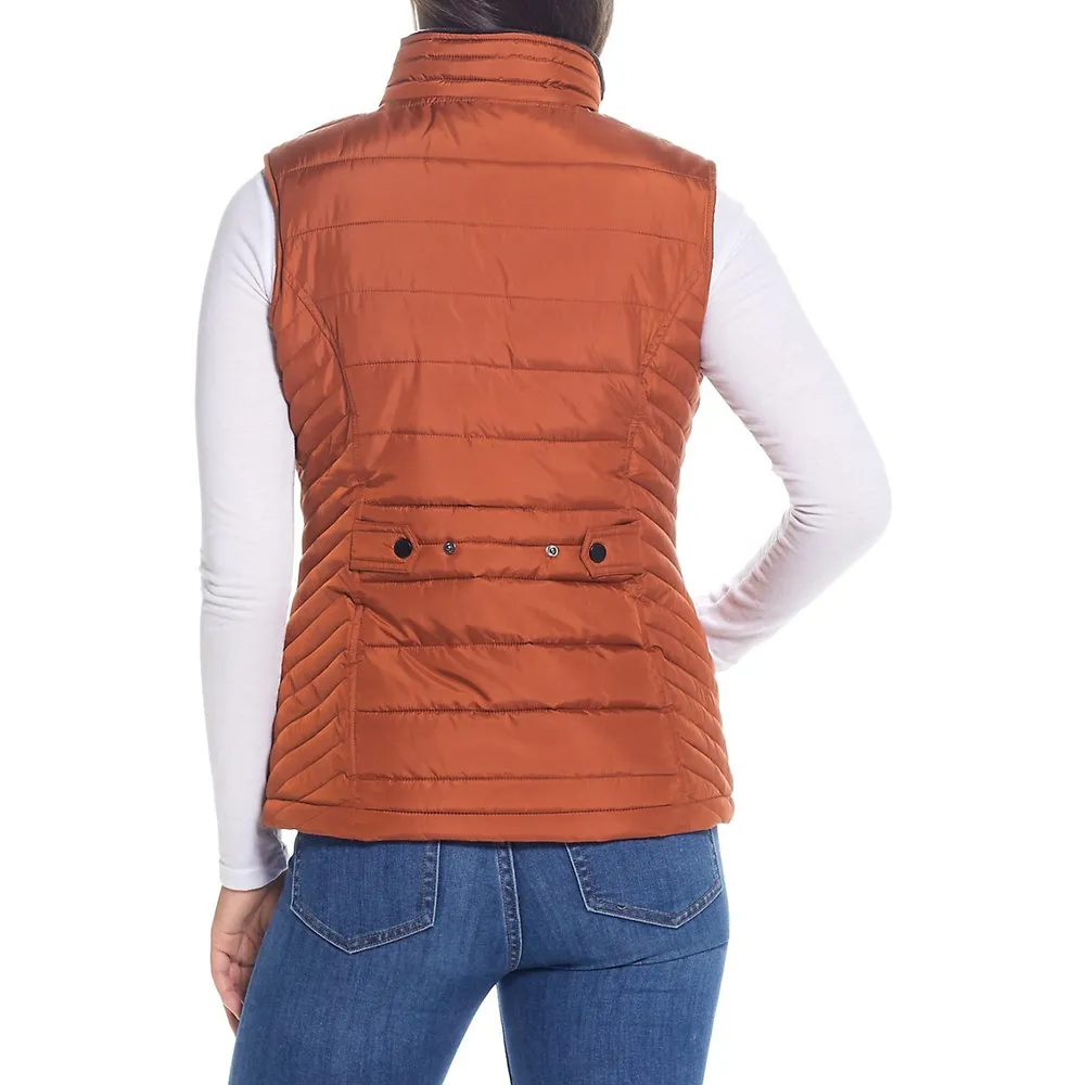 Quilted Puffer Vest