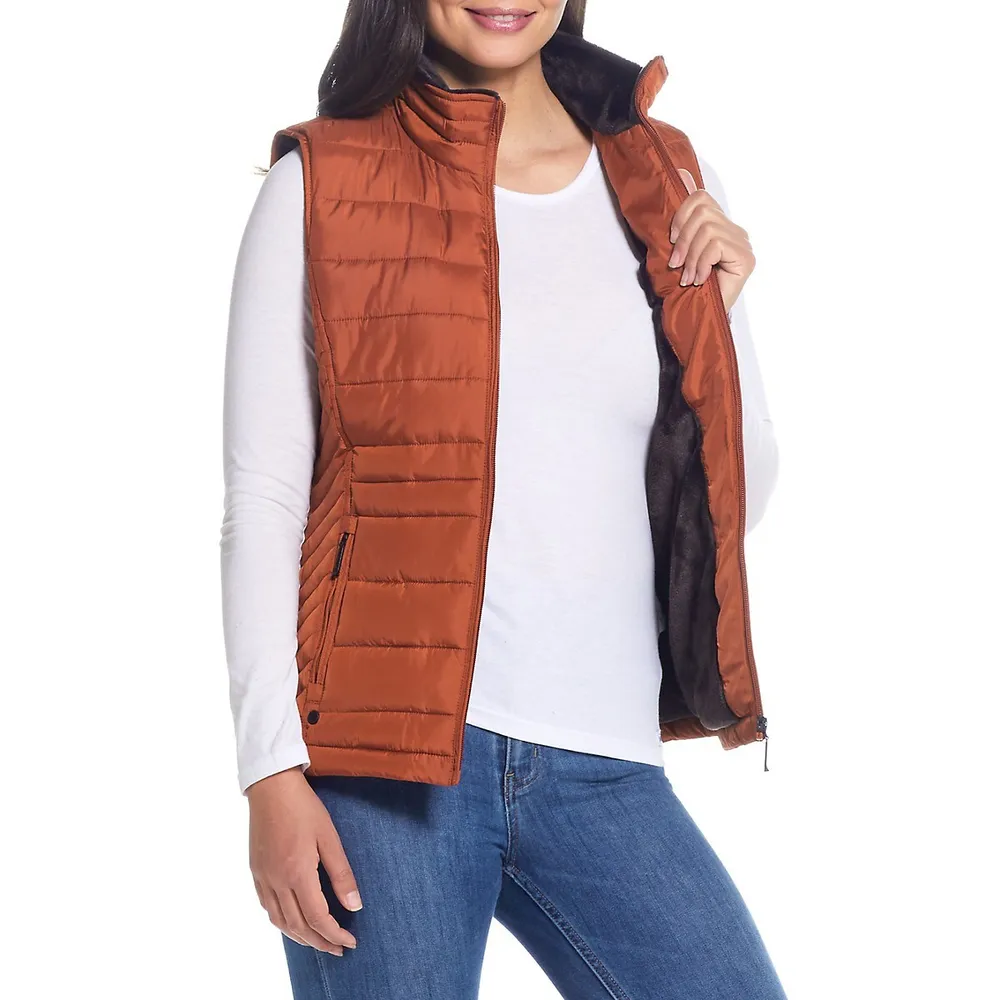 Quilted Puffer Vest