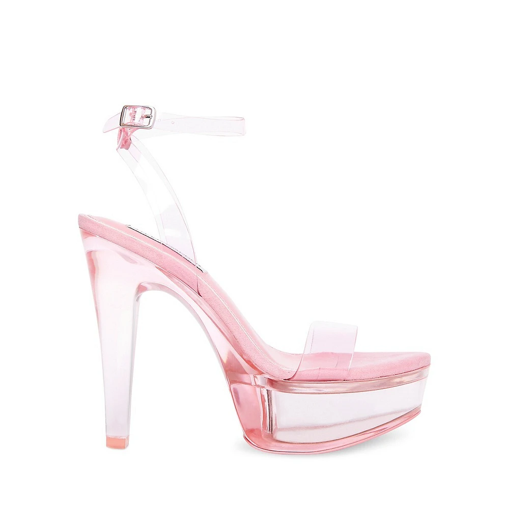 Transparent Heel Sandals