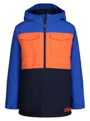 Boy's Mahlon Colourblocked Hooded Jacket