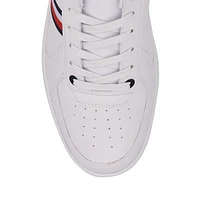 Men's Lei Striped Court Sneakers