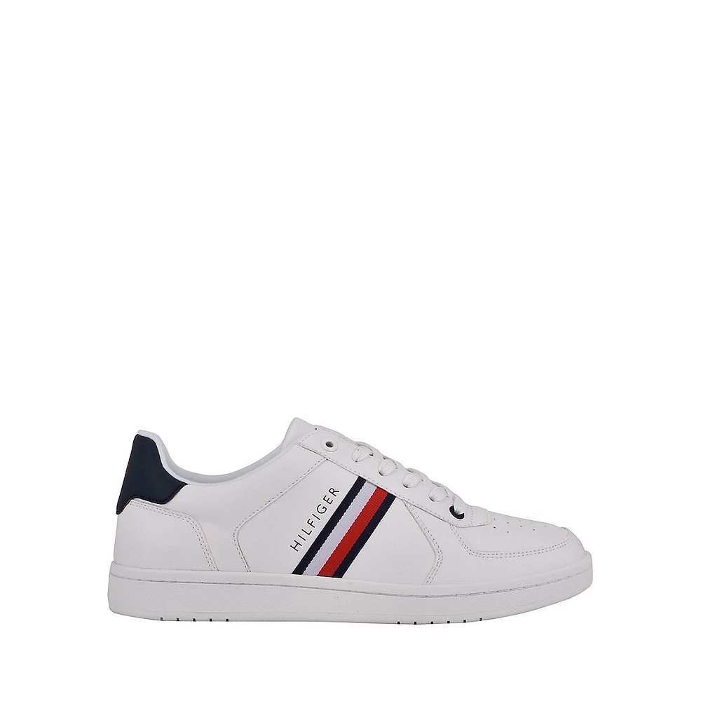 Men's Lei Striped Court Sneakers