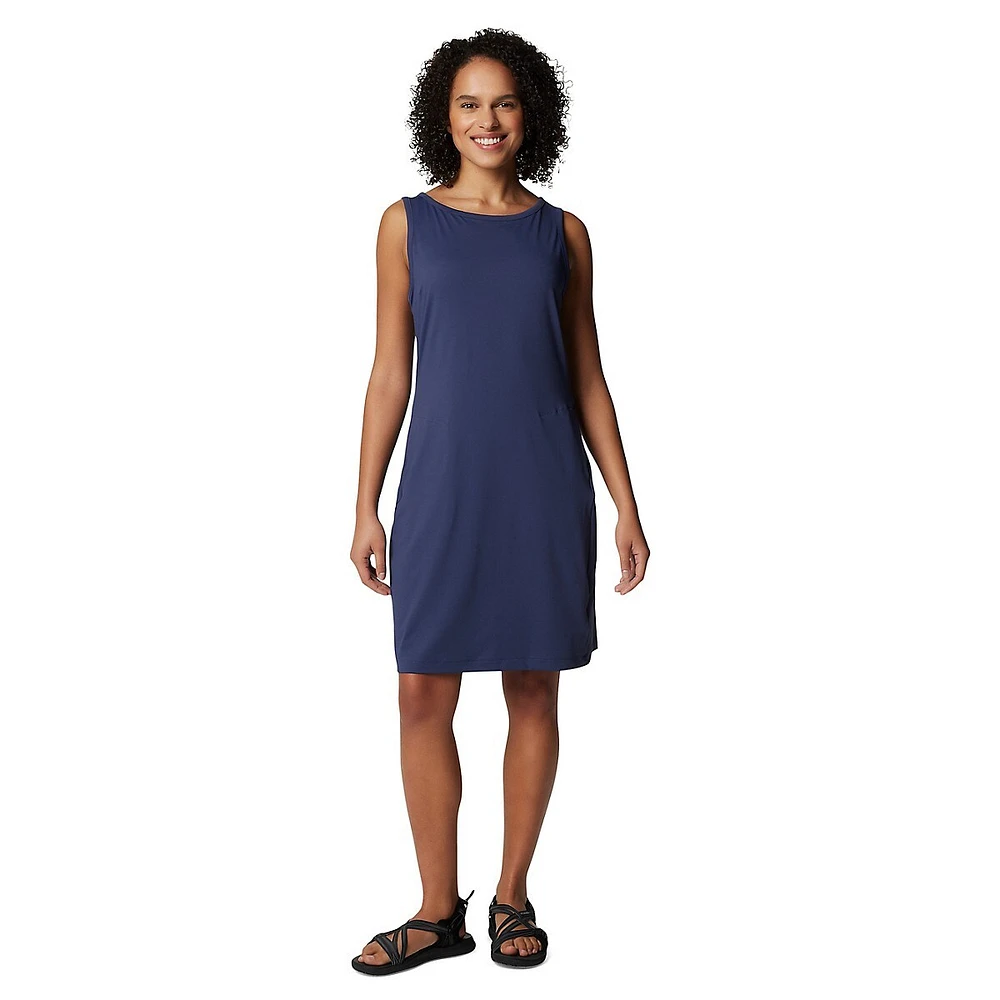 Robe imprimée sans manches Water Chill River UPF 50