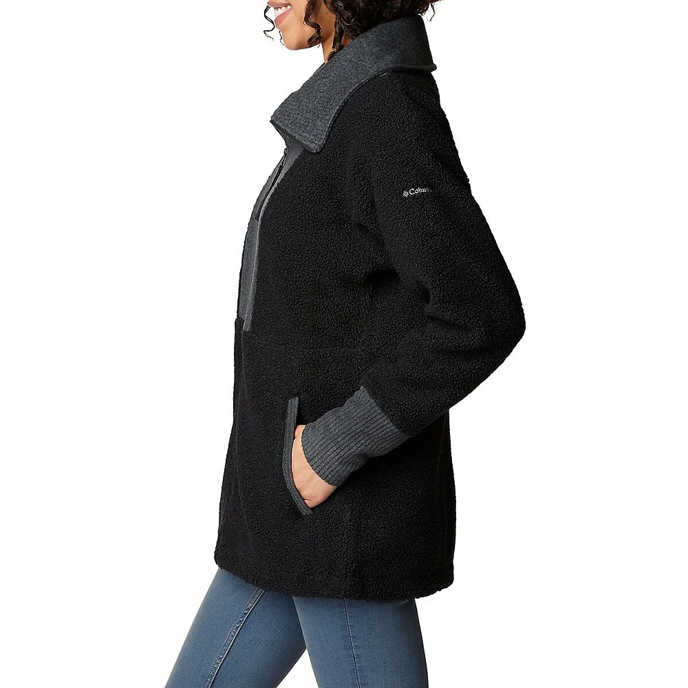 Boundless Trek Teddy Fleece Full-Zip Jacket