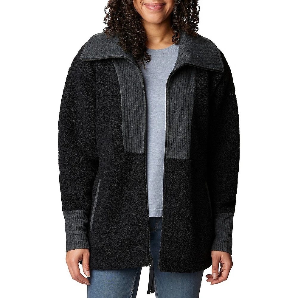 Boundless Trek Teddy Fleece Full-Zip Jacket