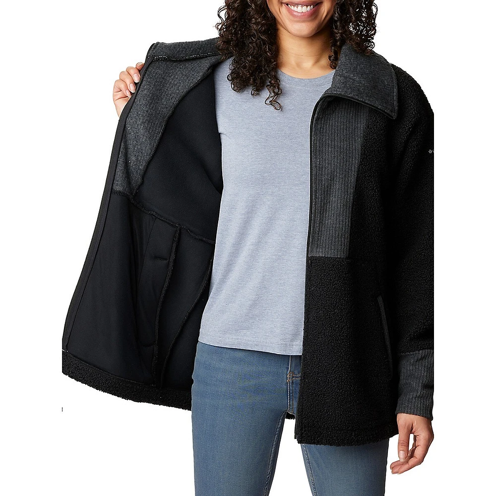 Boundless Trek Teddy Fleece Full-Zip Jacket