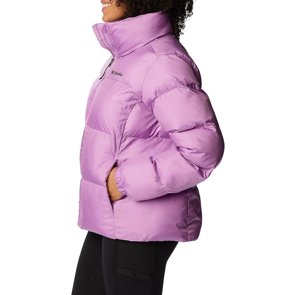 Puffect Channel-Quilted Puffer Jacket